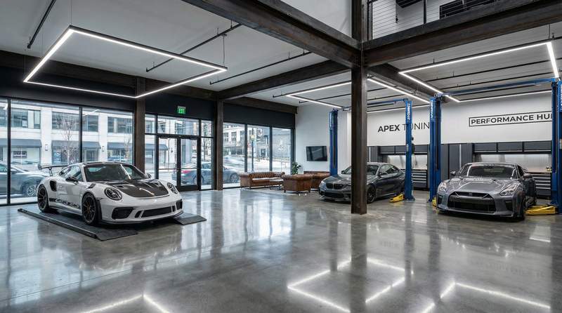 免费看片汽车改装门店